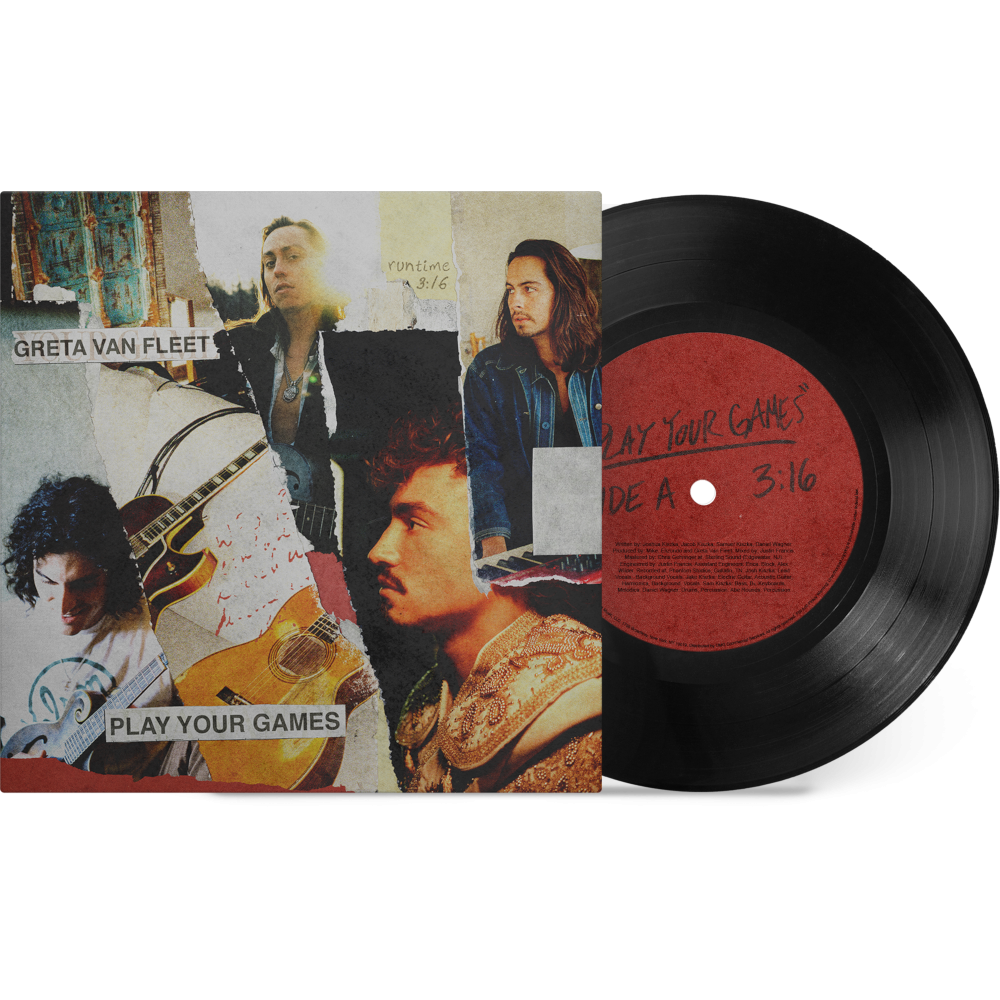 Greta Van Fleet Limited Edition Play Your Games 7in Vinyl 448108