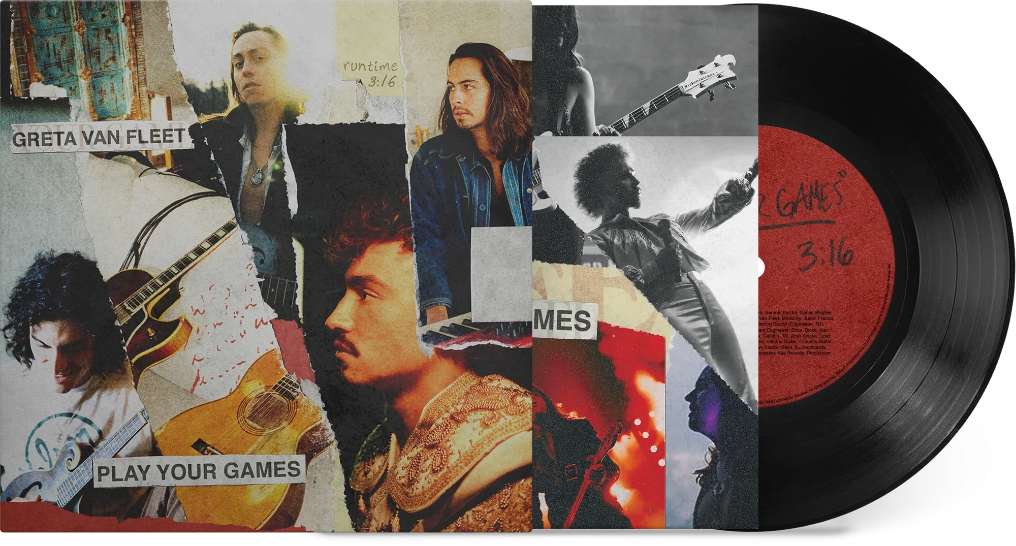 Greta Van Fleet Limited Edition Play Your Games 7in Vinyl 448540